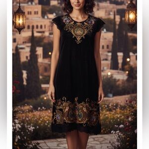 MICHAL NEGRIN DRESS WITH SWAROVSKI CRYSTALS
SIZE XXL